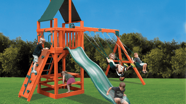 Space Savers - Backyard Playsets For Small Yards - River City Play Systems