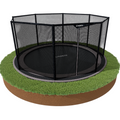 North 14′ Round In-Ground Trampoline with Safety Net