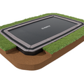 North 15′ x 10′ Rectangular In-Ground Trampoline