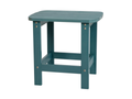 Poly Resin Adirondack Side Table – Sea Foam