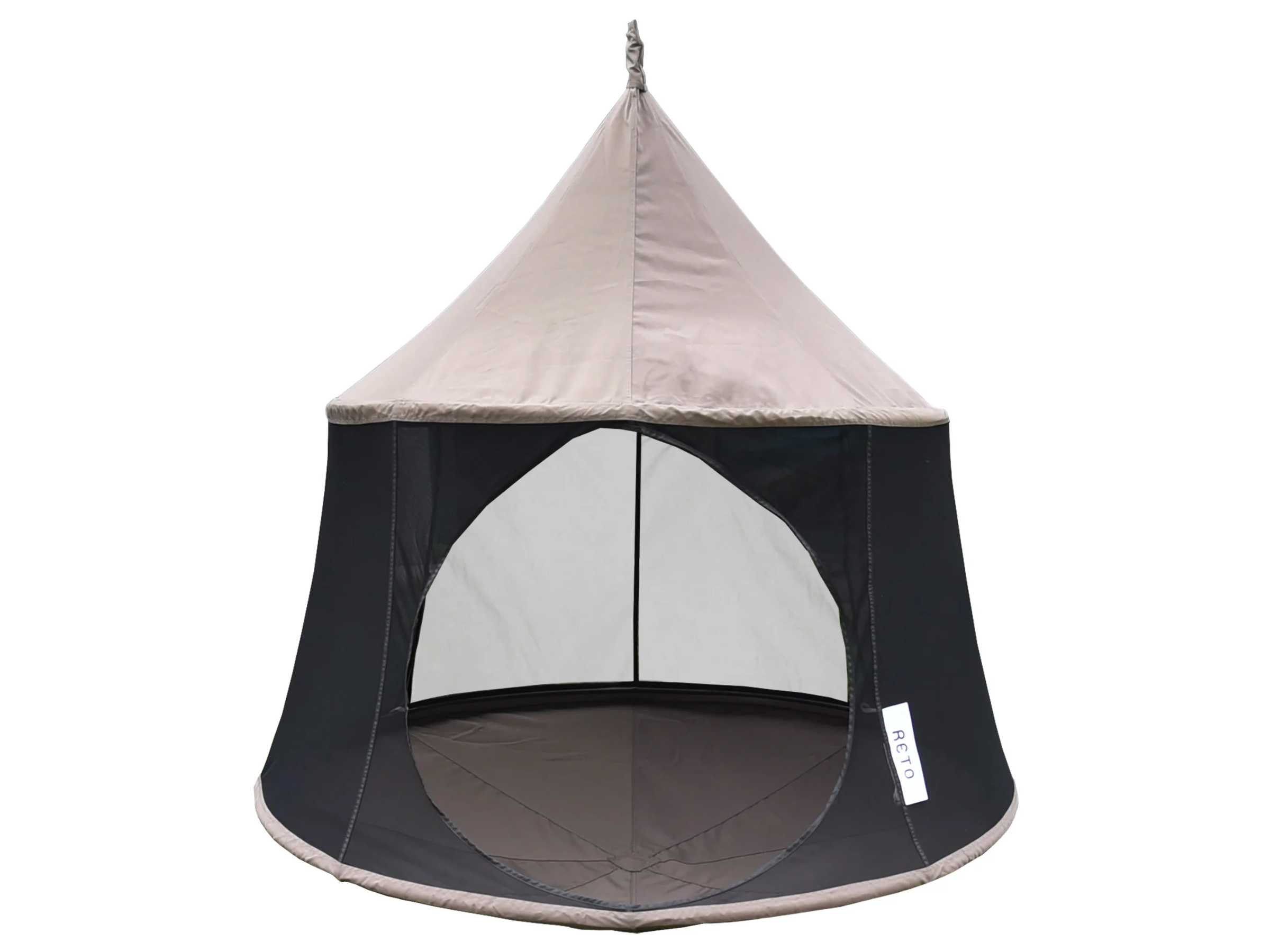 Cacoon CACDT7 Dubbele Hangstoel – Taupe – Max. 200 Kg – Geschikt Voor Statief – Ruime Ø1,8 M