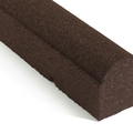 92" Brown Rubber Playground Timbers