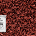Red Premium Playground Nugget Rubber Mulch