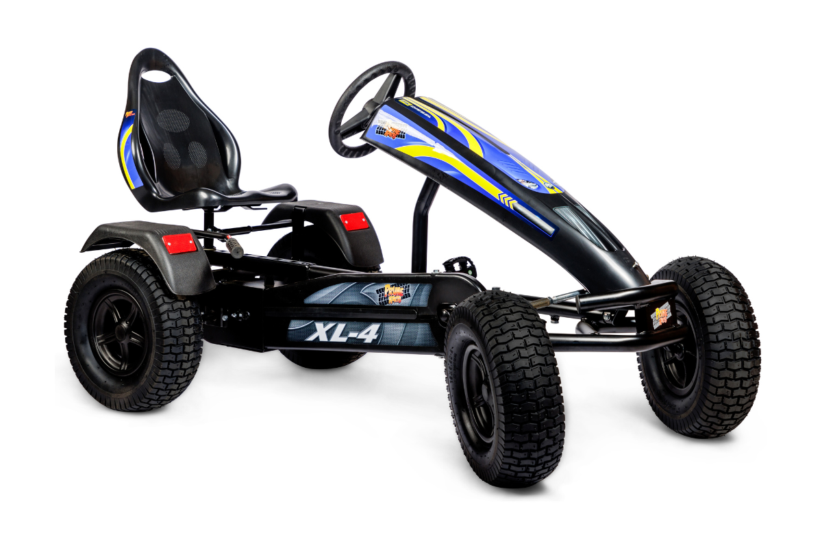 kart a pedal Prime Karts XL-4 Pro Diesel Pedal Go-Kart (Ages 7–Adult) – River City Play  Systems