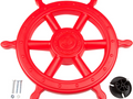 Premium Swing Set Ship’s Wheel – Red