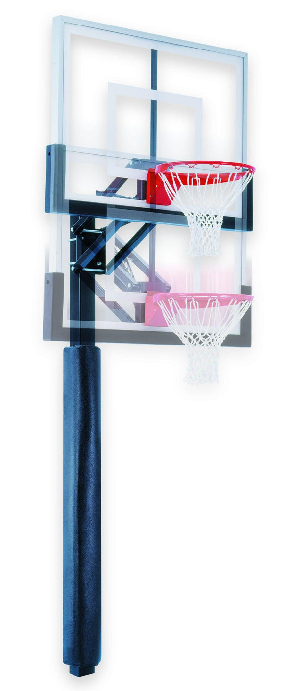 Champ In Ground Adjustable Basketball Goal - River City Play Systems