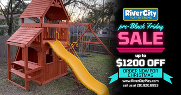 San Antonio’s Black Friday Play Fiesta | Playsets, Basketball Goals, Trampolines & More - River City Play Systems