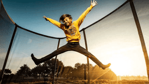 On a Trampoline, Jump for Joy - River City Play Systems
