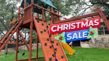 Transform Your Backyard | Christmas Playgrounds and Swing Sets Sale - River City Play Systems