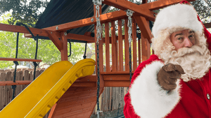 Wooden Playsets & Swing Sets for Christmas
