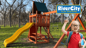 Transform Your Backyard with a Swing Set from River City Play Systems in San Antonio