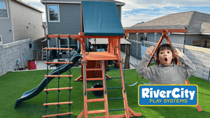 Unlock Adventure with Wooden Playsets and Swing Sets at River City Play Systems