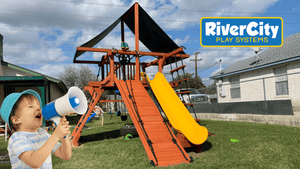 Premium Wooden Playsets and Swing Sets from River City Play Systems in San Antonio