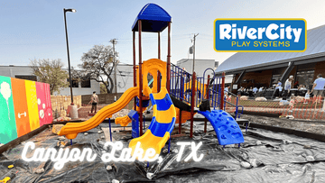 Commercial Playground Installed in Canyon Lake, TX by River City Play Systems