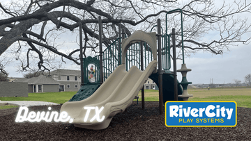 Commercial Playground Installed in Devine, TX by River City Play Systems