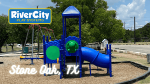 Commercial Playground Installed in Stone Oak, TX by River City Play Systems