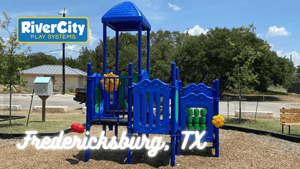 Commercial Playground Installed in Fredericksburg, TX by River City Play Systems