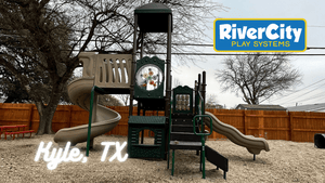 Commercial Playground Installed in Kyle, TX by River City Play Systems