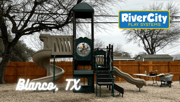Commercial Playground Installed in Blanco, TX by River City Play Systems