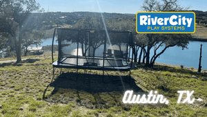 Trampoline Installed in Austin, TX by River City Play Systems