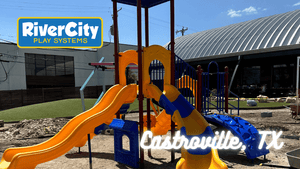 Commercial Playground Installed in Castroville, TX by River City Play Systems