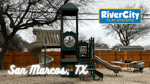 Commercial Playground Installed in San Marcos, TX by River City Play Systems