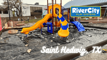 Commercial Playground Installed in Saint Hedwig, TX by River City Play Systems