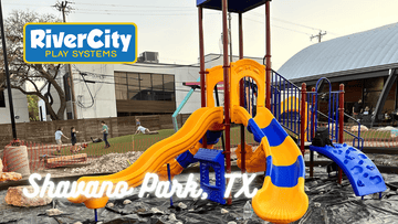 Commercial Playground Installed in Shavano Park, TX by River City Play Systems