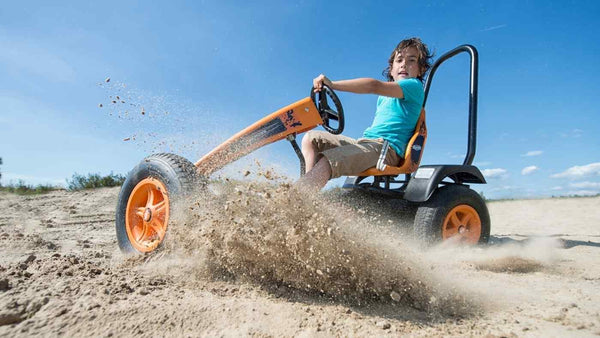 Race & Off-Road Excitement: BERG Large Pedal Karts | Ages 5-99 | Fast & Free Shipping - River City Play Systems