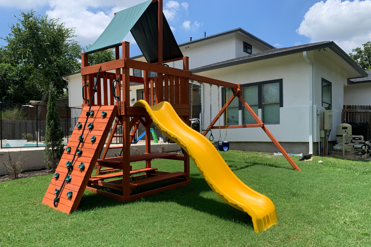 Original Fort | Classic & Durable Backyard Swing Sets – River City