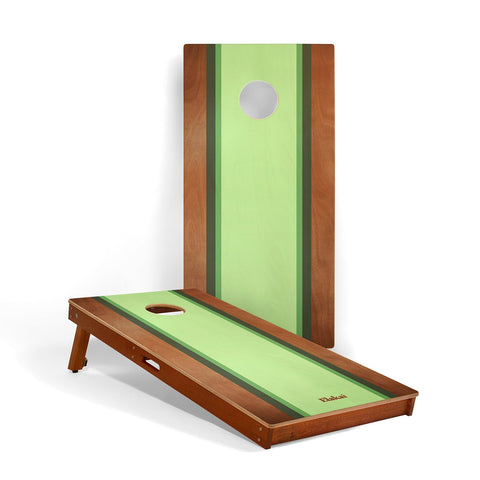 Graphic Wood Beach Cornhole Set | 2ft x 4ft
