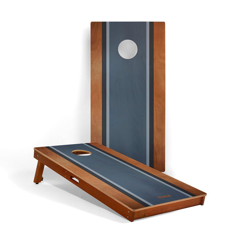 Graphic Wood Beach Cornhole Set | 2ft x 4ft