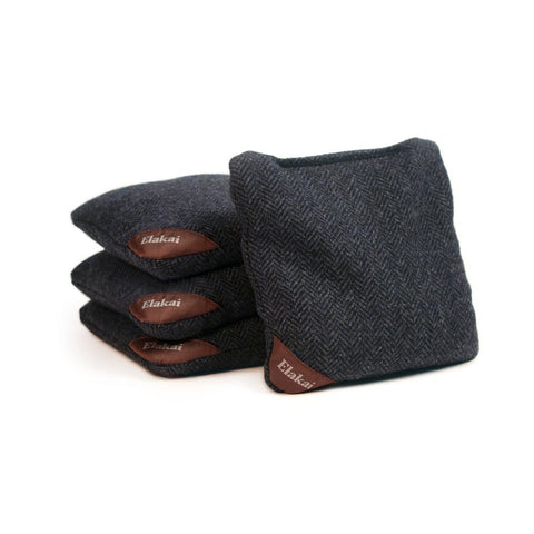 Herringbone Cornhole Bags | 6in Premium All-Weather