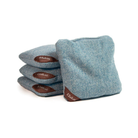 Herringbone Cornhole Bags | 6in Premium All-Weather