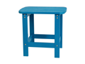 Poly Resin Adirondack Side Table – Blue