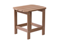 Poly Resin Adirondack Side Table – Cedar