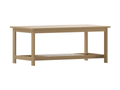 Poly Resin Adirondack Coffee Table – Natural Cedar