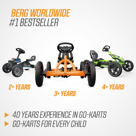 berg pedal gokart buddy b-orange BERG Buddy B-Orange Pedal Go Kart