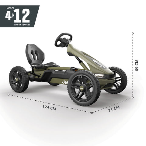 pedal gokart berg BERG Rally Jeep® Cherokee Pedal Go-Kart