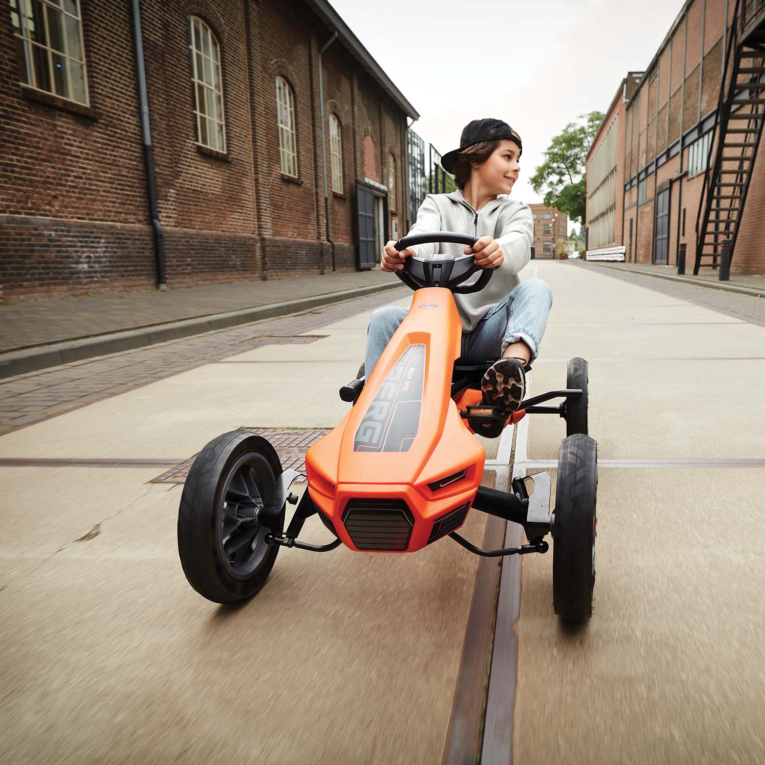 berg rally orange pedal kart BERG Rally NRG Orange
