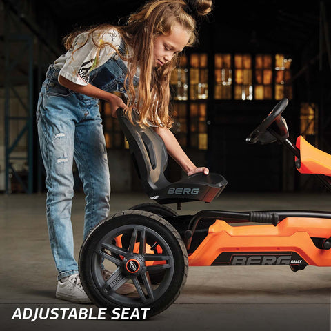 berg rally orange pedal kart BERG Rally NRG Orange