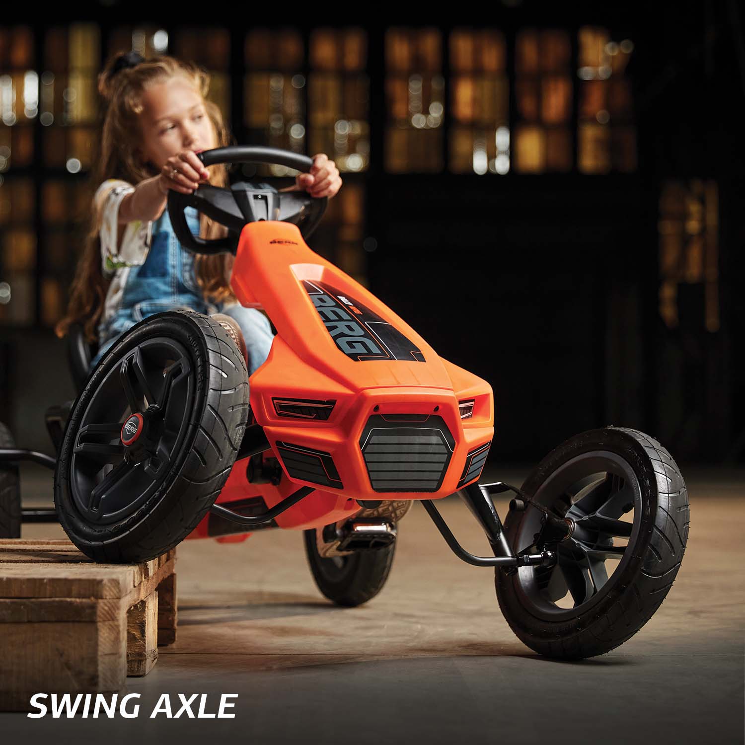 berg rally orange pedal kart BERG Rally NRG Orange