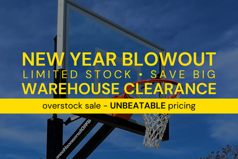 Warehouse Clearance Basketball Hoop Sale
