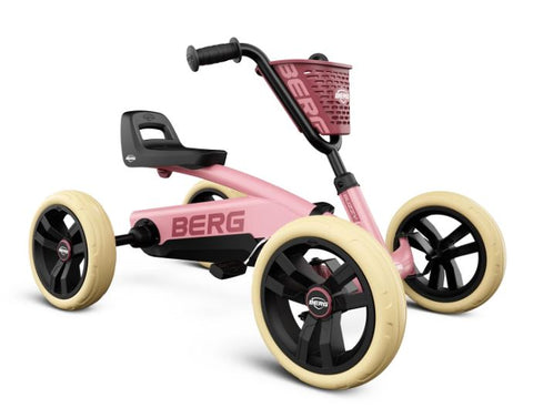 BERG Buzzy Pink Kids Pedal Kart