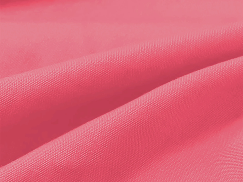 Close-up of pink fabric with visible texture