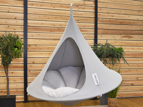 Cacoon Cushion - Cloud Gray