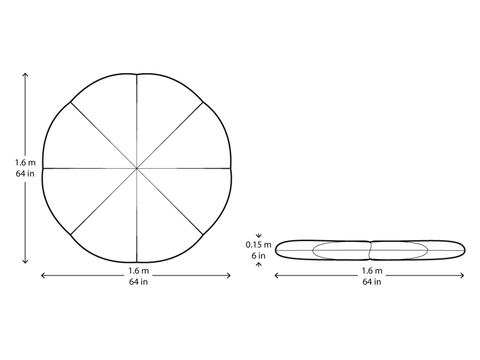 Cacoon Cushion - Cloud Gray