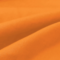 Close-up of orange fabric with visible texture