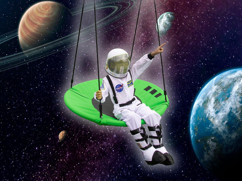 Cacoon Saucer Swing - Earth Green