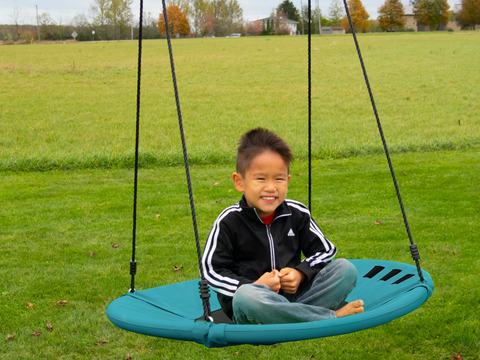 Cacoon Saucer Swing - Neptune Blue